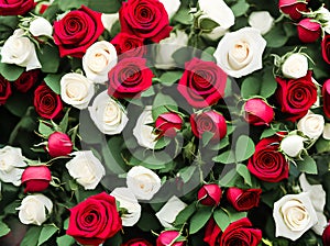 Detailed hearts wine roses men women Valentines photo