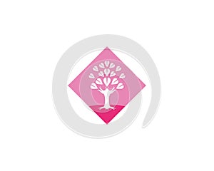 Love tree icon vectorillustration.