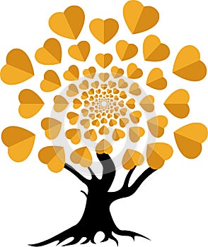 Love tree logo