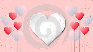 Love and valentine day background wallpaper