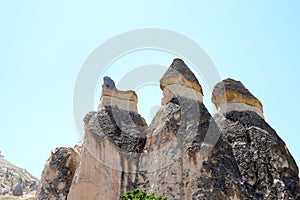 Love valley in Goreme national park. Cappadocia, Turkey