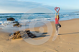 Love Yoga by the sea