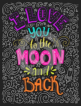 Love you to the moon photo