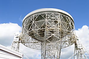 Lovell telescope pointing towards the vastness of space