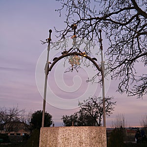 Lovelocks at sunset