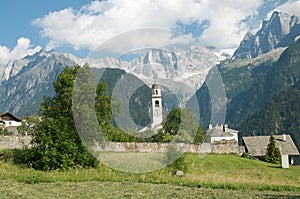 Lovely alpine landscape