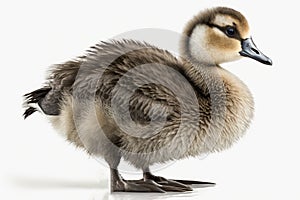 Lovely animal Gosling - a young goose