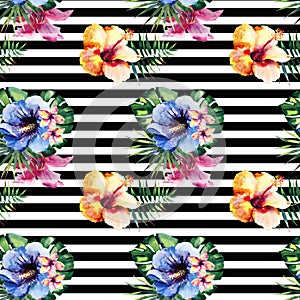 Lovely cute beautiful wonderful graphic bright tropical hawaii floral herbal summer