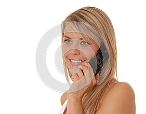 Lovely Girl on Cell Phone