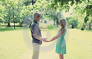 Lovely happy couple in love, date, relationships, wedding