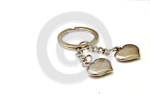 Lovely heart keyring photo