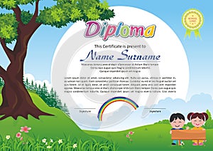 Lovely Kid Diploma - Certificate