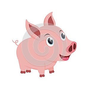 Lovely Little Pig illustration