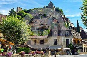 Lovely medieval village of Beynac, Dordogne, France