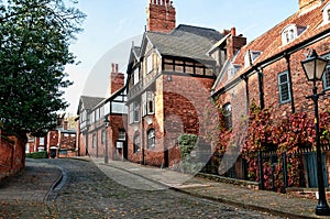 Lincoln Cobbled Street
