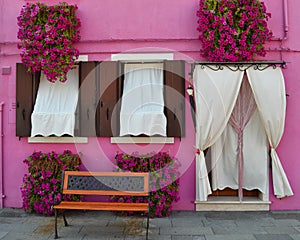 A Lovely Pink House in Venice