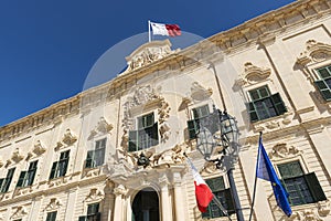 Auberge de Castille in Valletta, Malta photo