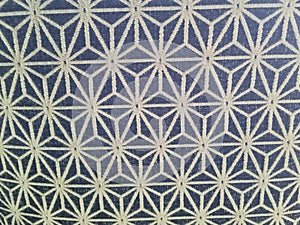 Lovely repeated pattern with thread on cloth