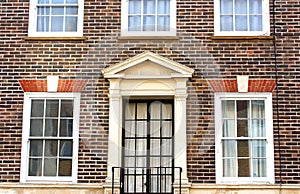 Lovely seaside Georgian building in Eastbourne England.