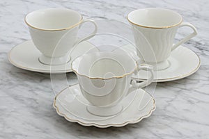 lovely set of tea cups