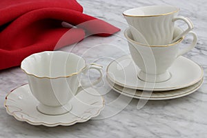 Lovely set of tea cups