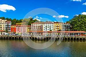 Lovely sunny day in Bilbao Basque Country Northern Spain Europe