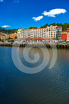 Lovely sunny day in Bilbao Basque Country Northern Spain Europe