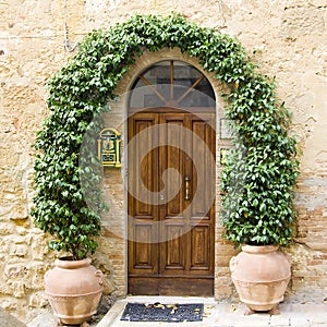 Lovely tuscan doors