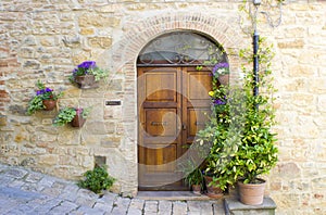 Lovely tuscan doors