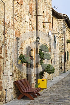 Lovely tuscan street