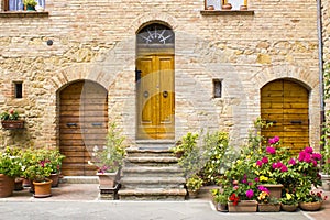 Lovely tuscan street