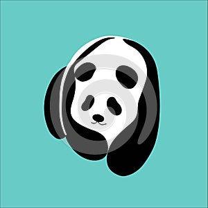 Lovely vector panda