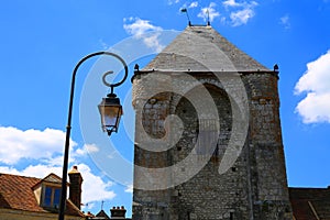 The lovely village of Moret-sur-Loing in in the Seine-et-Marne department in the ÃŽle-de-France region in north-central France.