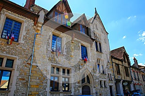 The lovely village of Moret-sur-Loing in in the Seine-et-Marne department in the ÃŽle-de-France region in north-central France.