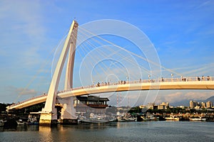 Lover Bridge of Tamsui Fisherman's Wharf photo