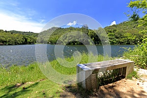 Lover lake in valentine valley of xiamen university, adobe rgb