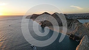 Lovers beach Cabo San Lucas sunset