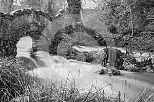 Lovers bridge at Dunster castle