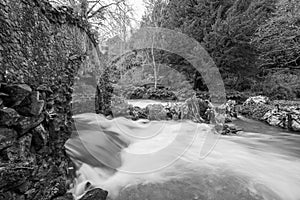 Lovers bridge at Dunster castle