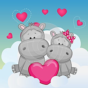 Lovers Hippos