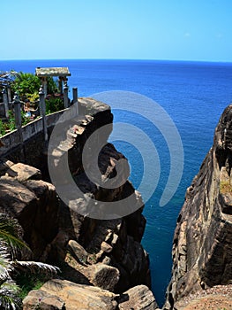 Lovers Leap at Koneswaram Temple