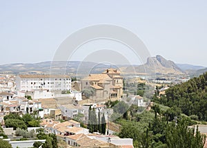 The Lovers Rock seen from Antequera city