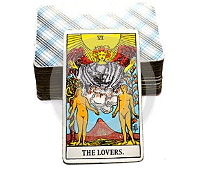 The Lovers Tarot Cards Love choices partnerships affection