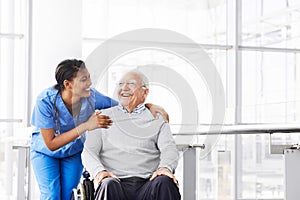 She loves seeing her patient is happy