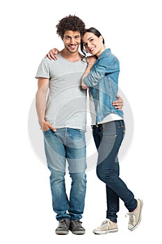 Loving Couple Standing photo