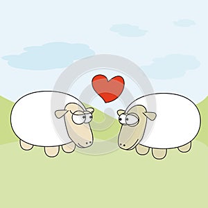 Loving Sheeps