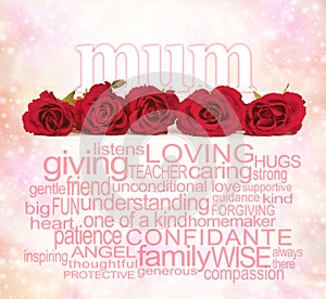 Loving Words for Mother's Day