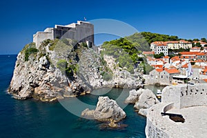 Lovrijenac Fortress in Dubrovnik