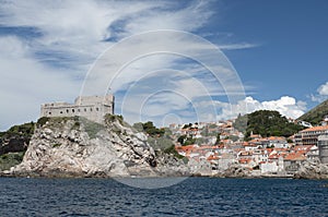 Lovrijenac fortress outside Dubrovnik