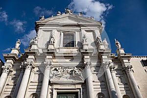 Low angle shot of the Church of Santa Maria Assunta - The Jesuits photo